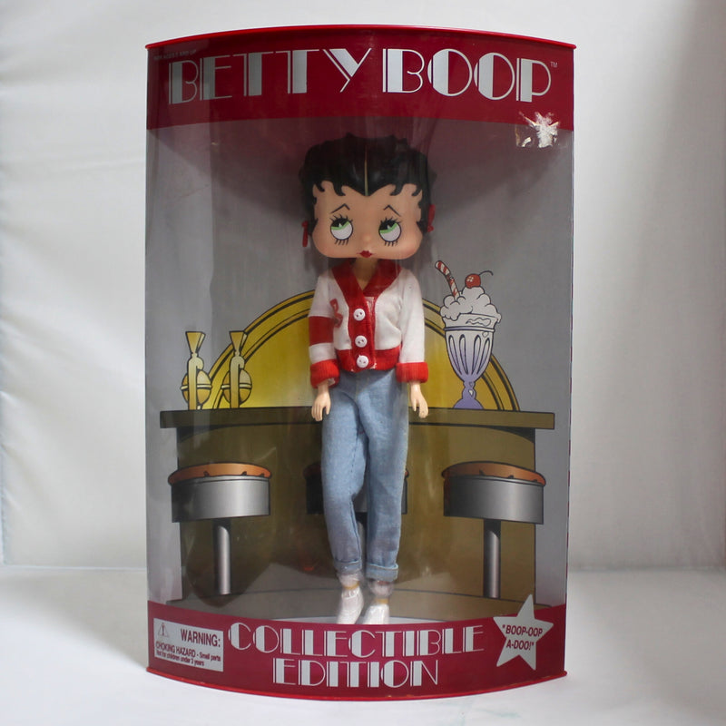 Lot of 2: Betty Boop Collectible Fashion Dolls | 1998 Carhop & G.I. Be