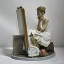 Lladro Figurine: 932 Daydreamer | Please Read