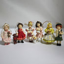 Lot of 12 Ashton Drake Ornaments: All Girls