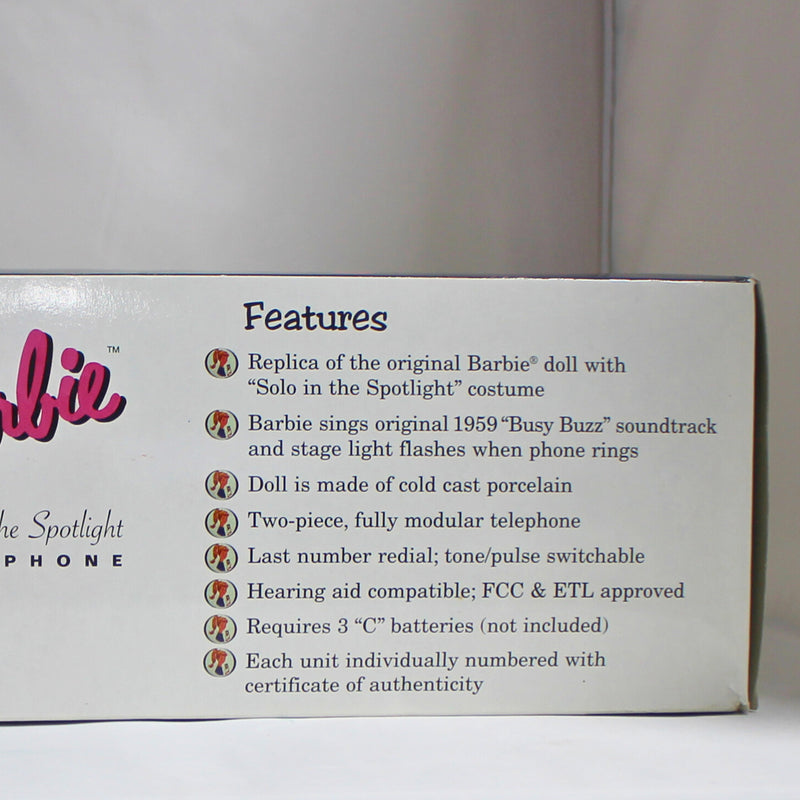 Barbie 1995 Telephone | Solo in the Spotlight