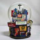 Lot of 2 Bloomingdale's Snowglobes: Broadway & Times Square