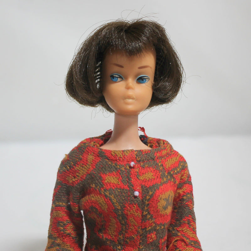 Barbie: 1962 Brunette Japan Bendable Leg Doll | 1070