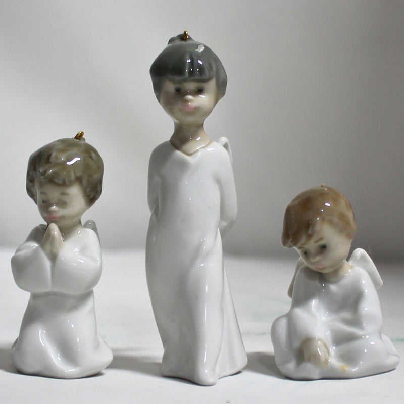 Lot of 3 Lladro: Mini Angel Figurines