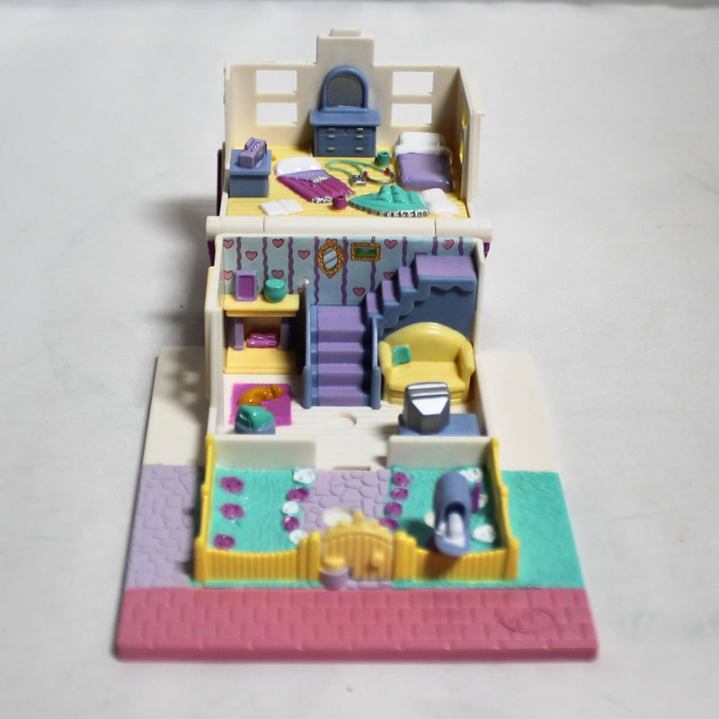 Lot of 2 Polly Pocket: Mini Playsets | Summer House & Cozy Cottage