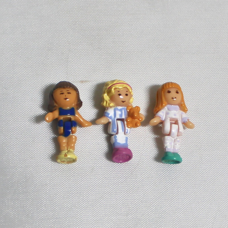 Lot of 2 Polly Pocket: Mini Playsets | Summer House & Cozy Cottage