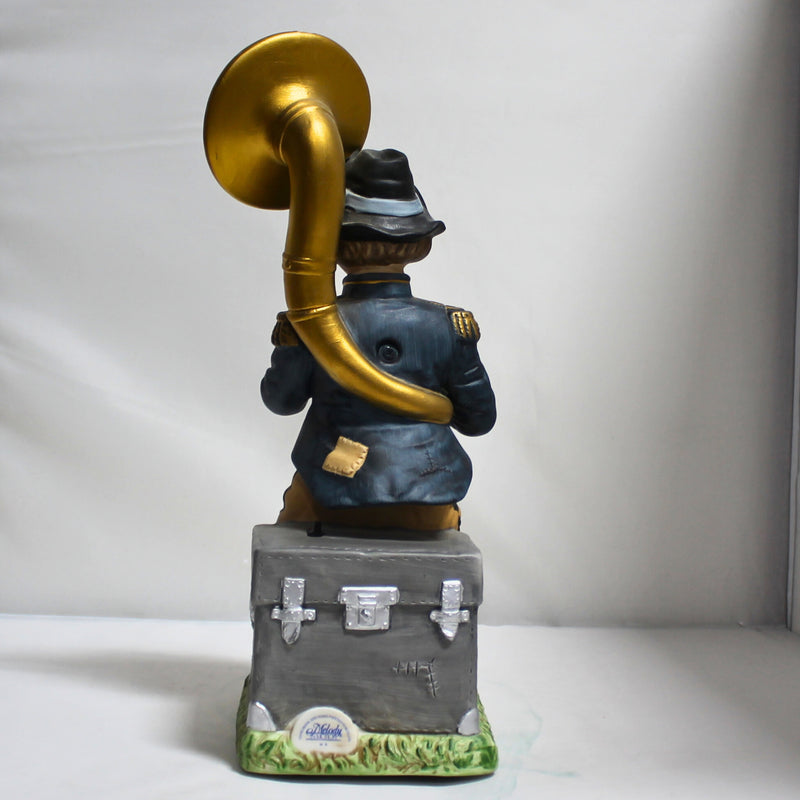 Melody In Motion: Hobo Willie On Parade Animated Musical Figurine | Sousaphone