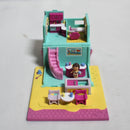 Lot of 2 Polly Pocket: Mini Playsets | Burger Drive-In & Beach Café