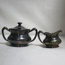 Reed & Barton: Silver-Plated Sugar Bowl & Creamer