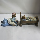 Lot of 2 Lladro Figurines| Giddy Up & Rock A Bye Baby | Please Read