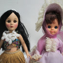 Lot of 2 Effanbee: Gambina Dolls | Tahiti 1130 & Holland 1104