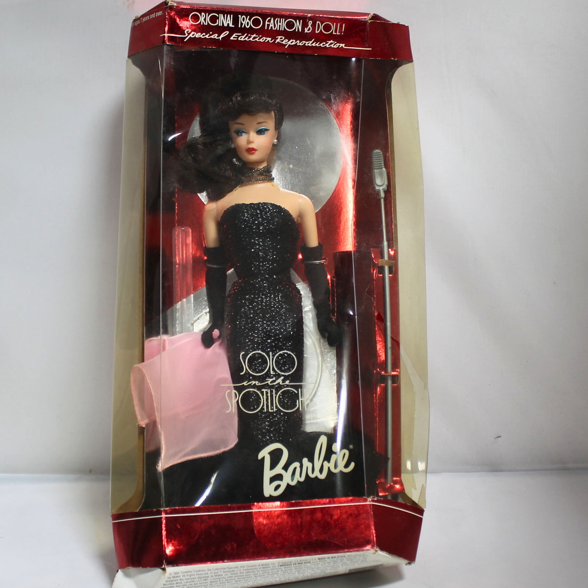 Lot of 2 Barbie Dolls: Solo in the Spotlight & Evening Flame