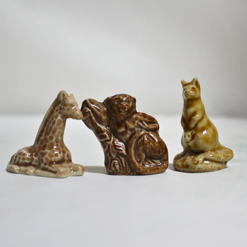 Lot of 12 Wade: Whimsies Miniature Porcelain Figurines