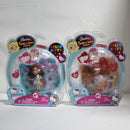 Lot of 2 Barbie Peek-a-Boo Petite Dolls | Hello Kitty Kara & Kalie