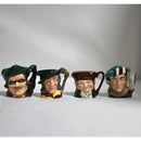 Lot of 4 Royal Doulton: Toby Mugs
