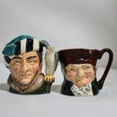 Lot of 4 Royal Doulton: Toby Mugs