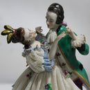 Dresden: Porcelain Dancing Couple Figurine