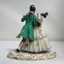 Dresden: Porcelain Dancing Couple Figurine