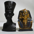 Lot of 2 Franklin Mint Figurines: King Tutankhamun & Nefertiti