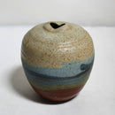 Lot of 3 Nemadji: Pottery Vase, Moon Pot & Bowl