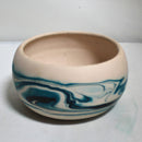 Lot of 3 Nemadji: Pottery Vase, Moon Pot & Bowl