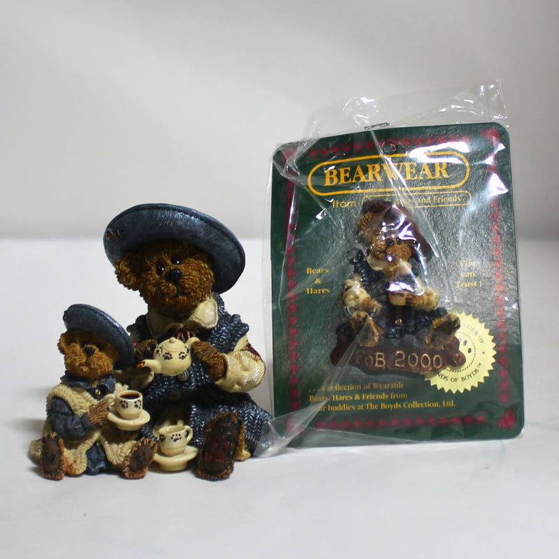 Lot of 6 Boyds Bears: Teddy Bears, Figurine & Bear Pin