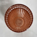 Lot of 4 Anchor Hocking: Queen Mary Pink Footed Timblers