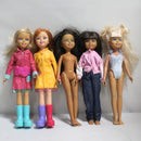 Lot of 5 Mattel: Wee 3 Friends Dolls