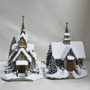 Lot of 2 Precious Moments: ChristmasVillage Building |79972 & 79753