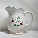 Lot of 3 Pfaltzgraff: Winterberry Creamer, Sugar Jar & Butter Dish