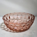 Lot of 4 anchor Hocking: 2 Glass bowls, Cake Platter & Pedestal