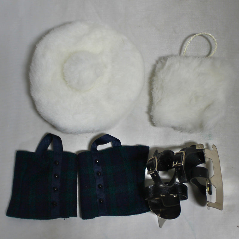 American Girl: Samantha's Skates, Cape, Muffs & Hat