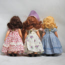 Lot of 3 Nancy Ann Storybook Dolls