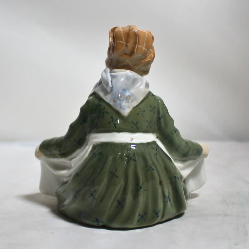 Royal Copenhagen: 1315 Amager Girl Figurine | Signed