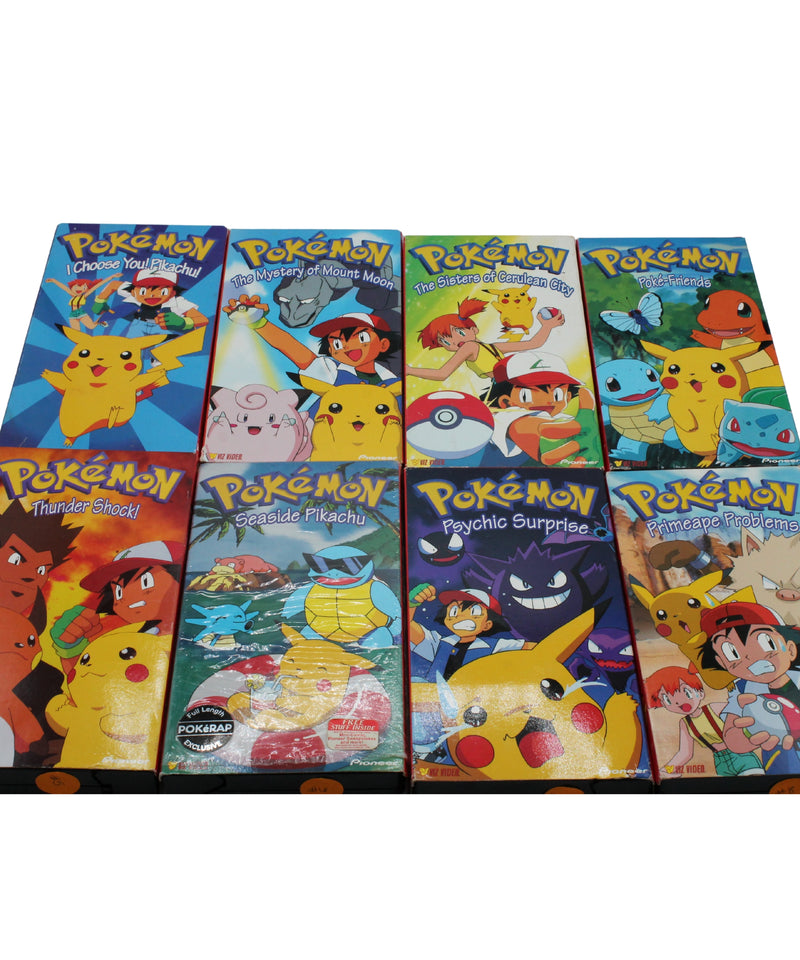 Lot of 14 Pokemon VHS tapes