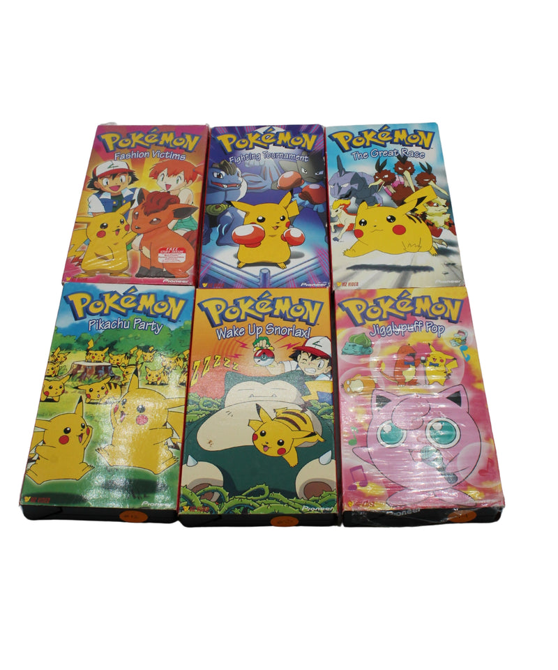 Lot of 14 Pokemon VHS tapes