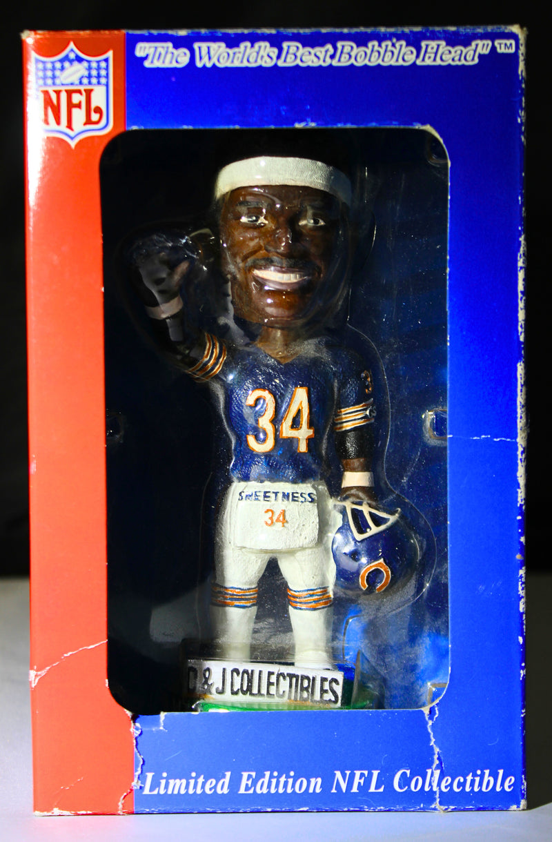 Limited Edition NFL Walter Payton Collectible Bobble Head