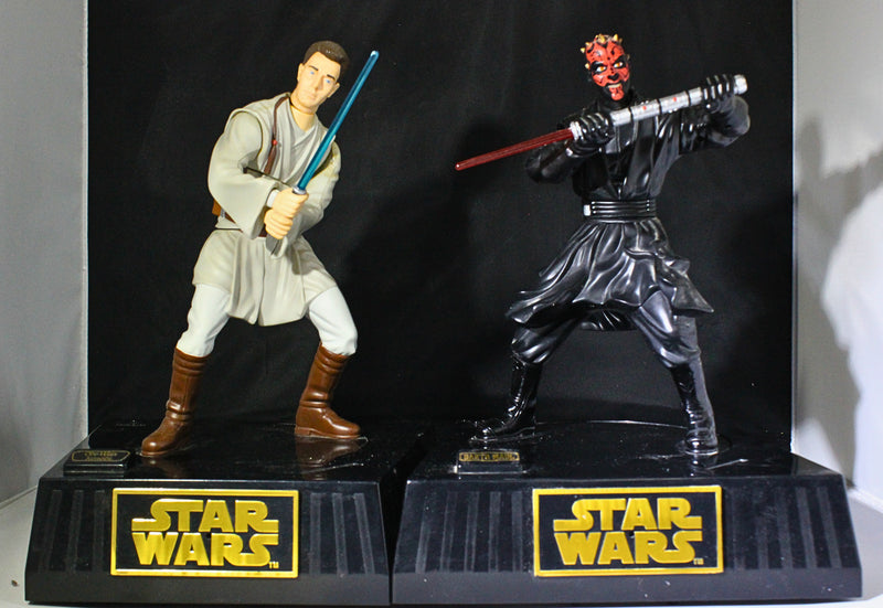 Obi-Wan Kenobi and Darth Maul Interactive Talking Banks