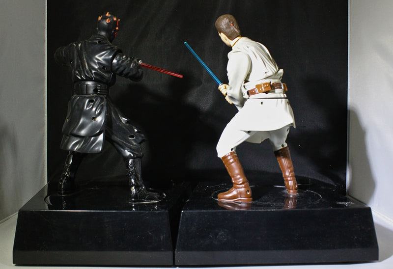 Obi-Wan Kenobi and Darth Maul Interactive Talking Banks