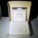 Led by the Star and The Holy Family Morgantown Crystal Plates | Mint in box