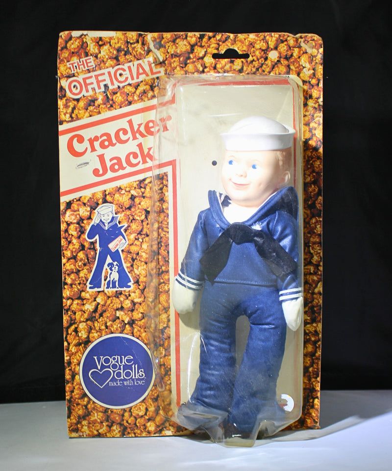 Vintage The Official Cracker Jack Doll 12" Sailor Boy 1980 Vogue Dolls