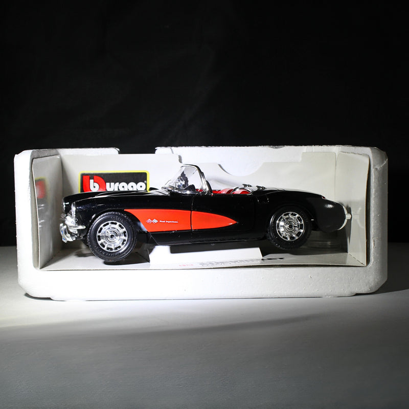 Burango 1:18 Scale 1957 Chevrolet Corvette | Non-Mint Box