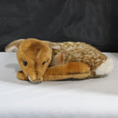 STEIFF Lorli spotted Fawn Baby Deer laying down realistic 12 in ear tag 1831/38