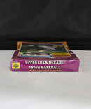 Upper Deck Decade 1970s Baseball Pinstripe Exclusives - Joe DiMaggio Bonus Packs