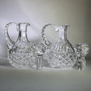Crystal Decanter with Stopper | Chipped