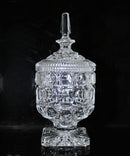 Antique 1900s Bohemia Crystal Chocolate Box | Like new condition