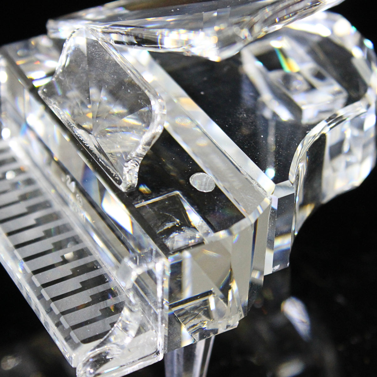 Swarovski Grand Piano with Stool 2008 Retired | Leg reglued