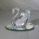Swarovski Silver Crystal Swan | No stand | Mirror included