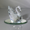 Swarovski Silver Crystal Swan | No stand | Mirror included