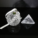Lot of 2: Waterford Crystal 2000s Times Square Collection Ornaments