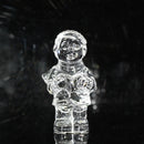 Lot of 3: Waterford Crystal Marquis Caroler, Angel, Nutcracker Ornament